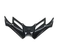 GVGFKPKZAY For Y&AMAHA N-MAX 155 NMAX125 Motorcycle Front Aerodynamic Fairing Winglets Motorcycle Front Spoiler Aerodynamic Wing(Dark Grey)