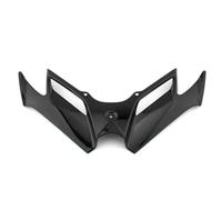 GVGFKPKZAY For Y&AMAHA Nmax155 Kawasaki Ninja 250 300 GSX250R CFmoto 250SR Motorcycle Front Fairing Aerodynamic Winglet Motorcycle Front Spoiler Aerodynamic Wing(Bright black)