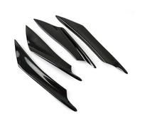 GVGFKPKZAY For Y&AMAHA R3 Suzuki Kawasaki H2 Motorcycle Winglet Front Wing Kit Motorcycle Front Spoiler Aerodynamic Wing(Carbon Color)
