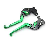 GVGFKPKZAY for Y&AMAHA XVS 250 XVS 125 Drag Star XV 250 V Star XVS 250 Folding Motorcycle Brake Clutch Lever Motorcycle Brake Clutch Levers(Green)