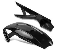 GVGFKPKZAY For Y&AMAHA YZF R3 R25 2013 2014 2015 2016 MT25 MT03 2015 2016 Motorcycle Rear Tire Fender Chain Guard Set Motorcycle Mud Guard(Beige)