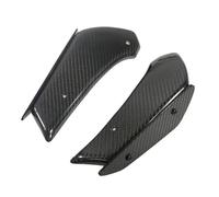 GVGFKPKZAY For Y&AMAHA YZFR25 YZFR25 YZF-R25 2019-2022 Motorcycle Fairing Parts Aerodynamic Wing Motorcycle Front Spoiler Aerodynamic Wing(Carbon Pattern Black)