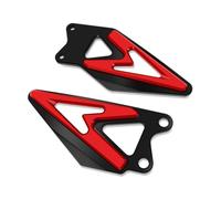 GVGFKPKZAY For ZX-6R 2019-2025 Motorcycle Foot Peg Protector Accessories Motorcycle Foot Rest Pedal(Red)