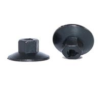 GVGMTAEAVZ 10Pcs Fit For Volvo S80 S80L S60 S40 XC90 XC60 V60 Car Mudguard Screws Nut Fender Clips Plastic Fasteners Automotive fasteners