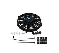 GVGMTAEAVZ 12V 80W 12 Inch Universal Electric Engine Cooling Fan Radiator Oil Cooler Pull Push Slim Fan Car fan and kit