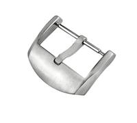 GVGMTAEAVZ 18mm 20mm Solid Stainless Steel Deployment Clasp Fit for Breitling Buckle Avenger Series Waterproof Rubber Leather Strap Pin Buckle Watch Clasp(Silver Style 4,18mm)