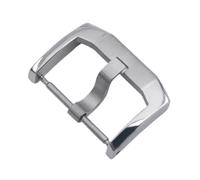 GVGMTAEAVZ 20mm 316L Stainless Steel Pin Buckle Black Silver Watch Clasp Fit for TAG Strap Fit for Heuer Watchband Wristband Acessories Watch Clasp(Silver,20mm NO Mark)
