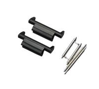 GVGMTAEAVZ 22mm Metal Watch Adapter Fit for Casio G-Shock Dw5600 Dw6900 Watchband Connector Black Silver Refit Connector Accessories Watch Clasp(Black)