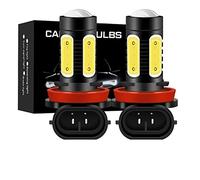 GVGMTAEAVZ 2Pcs H8 H11 HB4 HB3 H27 Led 880 881 P13W Led Bulb PSX26W H27 H16 5202 1500LM 6000K White Car Fog Light Day Lamp Auto 12V 24V Car signal lights(Golden Yellow,H27/881)