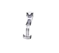 GVGMTAEAVZ 316L Stainless Steel Deployment Watch Clasp Fit for Omega 16mm 18mm 20mm Silver Rose Golden Black Folding Buckle Watch Clasp(Silver Style 2,18mm)