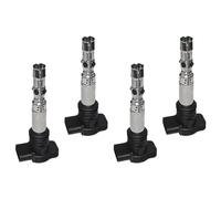 GVGMTAEAVZ 4x Ignition Coil UF411 Fit For VW GOLF IV 1J1 1.8T 1997-2005 For PASSAT B5.5 For POLO BORA For AUDI TT A6 A4 A3 06F905115F 07K905715D 07K905715E ignition coil