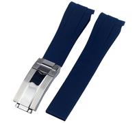 GVGMTAEAVZ Curved End 21mm 20mm Rubber Watchband Watch Clasp(21mm)