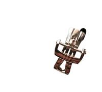 GVGMTAEAVZ Fit for Blancpain Fifty Xun Clasp Butterfly Buckle Folding Buckle 20MM Rubber Leather Strap Buckle Stainless Steel ZF Factory Watch Clasp(Rose,20mm-NO Logo)