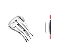 GVGMTAEAVZ Folding Buckle Fit for Omega Leather Rubber Watch Band Buckle 16mm 18mm 20mm Stainless Steel Metal Clasp Accessories Watch Clasp(20mm-Silver)