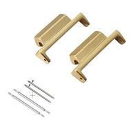 GVGMTAEAVZ Quick Release Watch Band Switch Spring Bars Strap Link Pin Connector Fit for Casio G-Shock GA2100 GA-2100 Refit Adapter Stainless Watch Clasp(Gold)