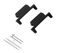 GVGMTAEAVZ Quick Release Watch Band Switch Spring Bars Strap Link Pin Connector Fit for Casio G-Shock GA2100 GA-2100 Refit Adapter Stainless Watch Clasp(Black)