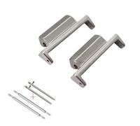GVGMTAEAVZ Quick Release Watch Band Switch Spring Bars Strap Link Pin Connector Fit for Casio G-Shock GA2100 GA-2100 Refit Adapter Stainless Watch Clasp(Silver)