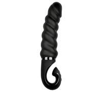 Gvibe G-jack 2: Rechargeable, Waterproof Silicone Vibrator (Black)