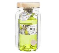 G'Vine June Royal Pear and Cardomom Flavoured Gin, with Cocktail-making Jar, 70cl, 37.5% ABV. Distilled, infused and crafted in France