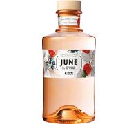 JUNE Wild Peach and Summer Fruits Flavoured Gin 70cl, Fresh and Fruity, Gluten Free Gin From G'Vine, 37.5 percent ABV