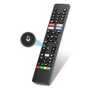 Gvirtue RM-C3250 RMC3250 Voice Remote Control for JVC Smart 4K UHD Ultra HD HDR LED LCD TV with Netflix, Youtube, Prime Video and Google Play Buttons LT-32CA690 LT-32CA790 LT-40CA790,No Setup Required