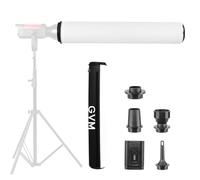 GVM 43"/110cm Inflatable Foldable Air Softbox, Portable Terete Shape Soft Box, Compatible with GVM 200B/ 300B/ 500B /650B and Other Bowens Mount Light for Recording, Portraits