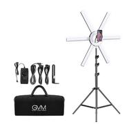 GVM 600S LED Ring Light, 90W Dimmable Led Video Light Kit with Detachable Light Bars, Photography Lighting Led Video Lighting Kit for Live Broadcast, YouTube, CRI 97+ 3200K-5600K