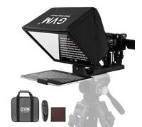 GVM Aluminum Alloy Teleprompter for Phone, Tablet, DSLR & Mirror Lesscameras, with Remote & APP Control, Colorless Spectroscope and Ultra HD Wide-Angle Lens, No Assembly
