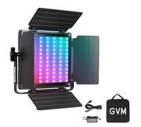 GVM CRI97+ LED Video Light Panel, 800D RGB Photo Light Studio Light with App Control, 3200K-5600K Photography Continuous Light 18 Light Effect Video Lights for Video YouTube Film Conference Light