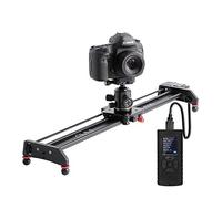GVM Great Video Maker Motorized Camera Slider Video Rail Track Dolly with Controller Video Shooting Time-Lapse Aluminum Alloy Video Slider for Interview Film Photography