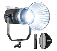 GVM LED Video Light with Softbox &Tripod Kit, 200W Bi-Color Spotlight Wireless APP Control, 93000lux/0.5m Continuous Output Lighting for Photography Studio Video Recording Film Shooting