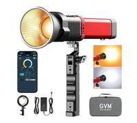 GVM PD60B 60W Studio Lights for COB Photography Lighting, Portable LED Video Light for Photographers in The Shape of Handheld Flashlight, Spotlight for App Control, 2700-6800K, 49300LUX/0.5M