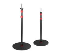 GVM Round Base Monopod 2 Pcs 61 ''Ready for Light Illuminat Anywhere Studio Light Stand with Flat Base Aluminum Camera Tripod Monopod Stand Payload 17 lb for Video Recording Live Streaming Interview
