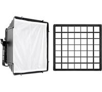 GVM Softbox For LED Video Light Series 800D, 480LS, 560AS - Nylon Diffuser With Fabric Grid And Support Rods
