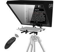 GVM Teleprompter for Tablet DSLR Camera Smartphone, Portable 18 Inch Teleprompter Kit with Remote Control & App, Supports Camera Wide Angle Recording, Video Recording and Live Streaming Interview