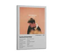 GVMRFCDD Alec Benjamin The Book of You Family Bedroom Canvas Wall Art Decor Living Room Modern 08x12inch(20x30cm) Frame-style