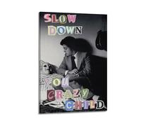 GVMRFCDD Billy Joel Family Bedroom Canvas Wall Art Decor Living Room Modern 12x18inch(30x45cm) Frame-style