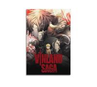 GVMRFCDD Classic Anime Vinland Saga Thorfinn Poster Wall Art Canvas Poster Modern Painting for Living Room Bed Room 16x24inch(40x60cm) Unframe-style