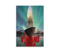 GVMRFCDD Classic Anime Vinland Saga Thorfinn Poster Wall Art Canvas Poster Modern Painting for Living Room Bed Room 16x24inch(40x60cm) Unframe-style
