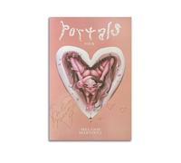 GVMRFCDD Melanie Martinez Portals Signed Poster Wall Art Canvas Poster Modern Painting for Living Room Bed Room 16x24inch(40x60cm) Unframe-style