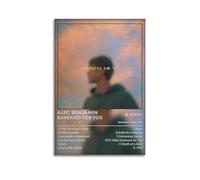 GVMRFCDD Narrated for You-Alec Benjamin Family Bedroom Canvas Wall Art Decor Living Room Modern 08x12inch(20x30cm) Unframe-style