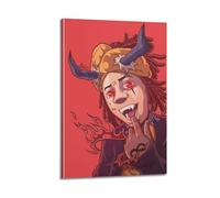 GVMRFCDD Trippie Redd ‘hell Scars’ Family Bedroom Canvas Wall Art Decor Living Room Modern 08x12inch(20x30cm) Frame-style