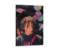 GVMRFCDD Trippie Redd Nocturnal Family Bedroom Canvas Wall Art Decor Living Room Modern 24x36inch(60x90cm) Frame-style