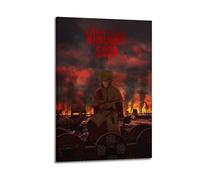 GVMRFCDD Vinland Saga 2 Poster Wall Art Canvas Poster Modern Painting for Living Room Bed Room 16x24inch(40x60cm) Frame-style