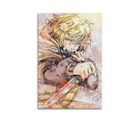 GVMRFCDD Vinland Saga Japan Anime Manga Poster Wall Art Canvas Poster Modern Painting for Living Room Bed Room 16x24inch(40x60cm) Unframe-style