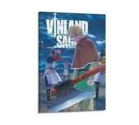 GVMRFCDD Vinland Saga Poster Wall Art Canvas Poster Modern Painting for Living Room Bed Room 08x12inch(20x30cm) Frame-style