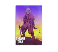 GVMRFCDD Vinland Saga Poster Wall Art Canvas Poster Modern Painting for Living Room Bed Room 16x24inch(40x60cm) Unframe-style