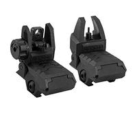 GVN Flip Up Battle Iron Sights Front and Rear Sights for Rail