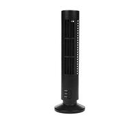 GVNFJKJK Blade-less Fan Creative Mini USB Vertical Bladeless Air Conditioner Handheld Portable Cooler Desktop Silent Cooling Tower Fan Home Office(Black)