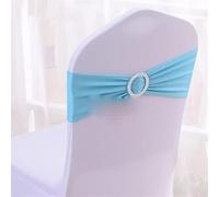 GVNFJKJK chair sashes. Chair Sashes,Chair Band Spandex Sash Tie Bow With Buckle For Chair Cover Event Party Event Hotel Decoration-,10 pcs(Pink)